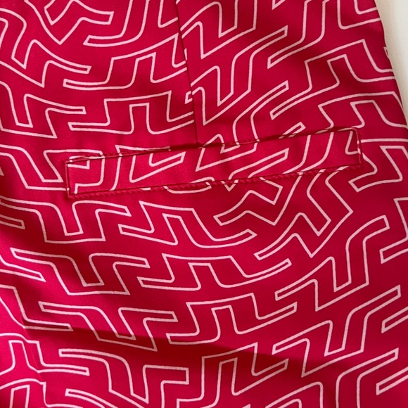 J. Lindeberg Print Sleeveless Shirt Polo size S & matching Gwen Short size 26 - Picture 9 of 10